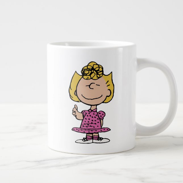 Taza De Café Gigante Cacahuetes | Sally Super Smile (Derecha)