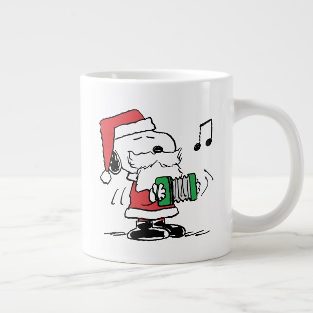 Taza De Café Gigante Cacahuetes | Snoopy Santa Claus Accord (Derecha)