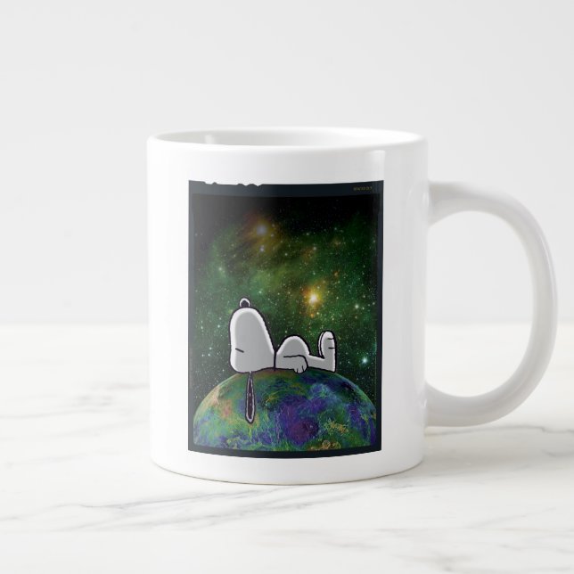 Taza De Café Gigante Cacahuetes | Snoopy Spacing Out (Derecha)