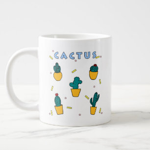 Taza De Café Gigante Cactus
