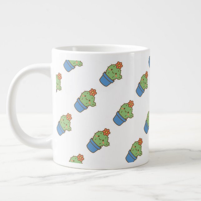 Taza De Café Gigante Cactus caprichos (Izquierda)