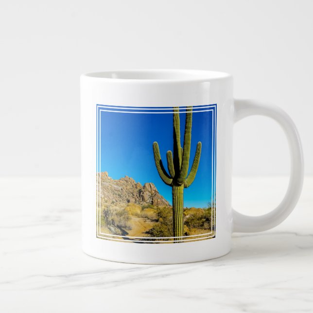 Taza De Café Gigante Cactus en pie (Derecha)