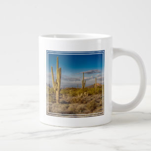 Taza De Café Gigante Cactus Sunset en Arizona