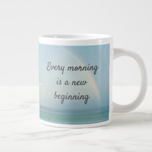 Taza De Café Gigante "Cada mañana" Café Mug