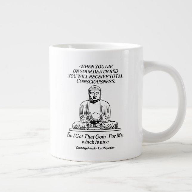 Taza De Café Gigante Caddyshack Tengo Que Ir Por Mí (Derecha)