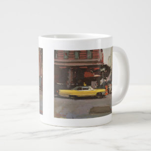 Taza De Café Gigante Cadillac amarillo 2012