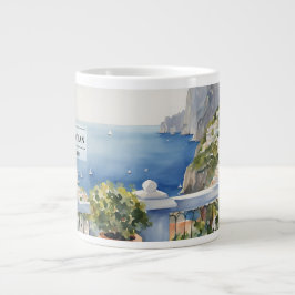 Taza De Café Gigante Café de la costa de Capri