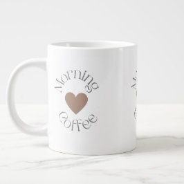 Taza De Café Gigante Café de la Mañana, Regalo para Amante del Café Aco