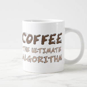 Taza De Café Gigante Café El Algoritmo Definitivo Divertido Programador