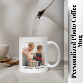 Taza De Café Gigante Café fotográfico personalizado: el regalo perfecto