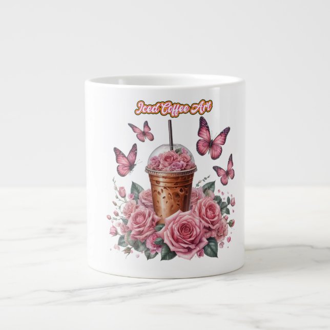 Taza De Café Gigante Café helado (Frente)