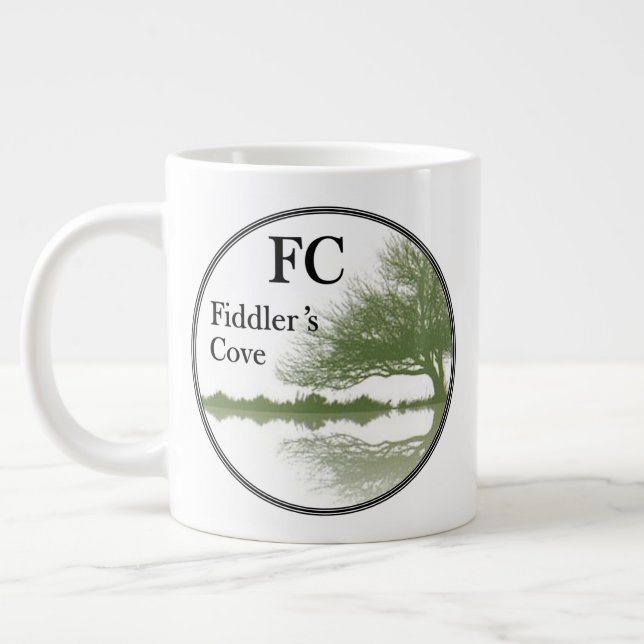 Taza De Café Gigante Café Jumbo FCPOA Mug (Izquierda)
