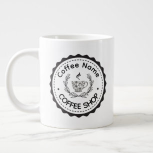 Taza De Café Gigante Café moderno Café Café Café Café bar té Personaliz
