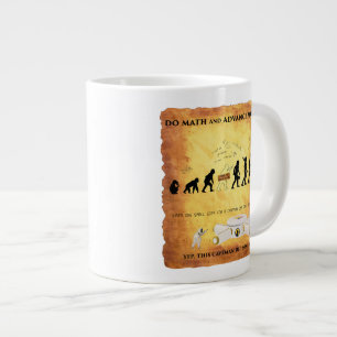 Taza De Café Gigante Café Mug Este Caballero Inteligente Hace Matemát