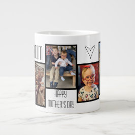 Taza De Café Gigante Café personalizado del Día de la Madre
