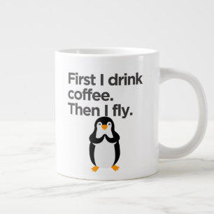 Taza De Café Gigante Café pingüino