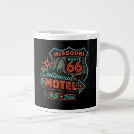 Taza De Café Gigante Café Retro Ruta 66 de Missouri