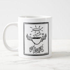 TAZA DE CAFÉ GIGANTE CAFÉ SANTOS LUGARES