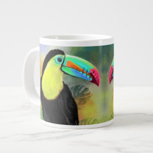 Taza De Café Gigante Café Toco Tropical Toco Toucan Bird Mug