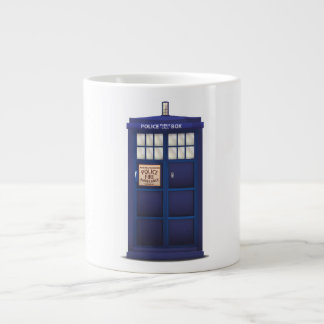 Taza De Café Gigante Caja de la Policía Británica