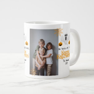 Taza De Café Gigante calabaza jack-o-lantern Happy Halloween Photo