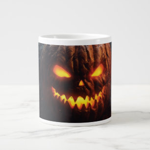 Taza De Café Gigante Calabaza malvada