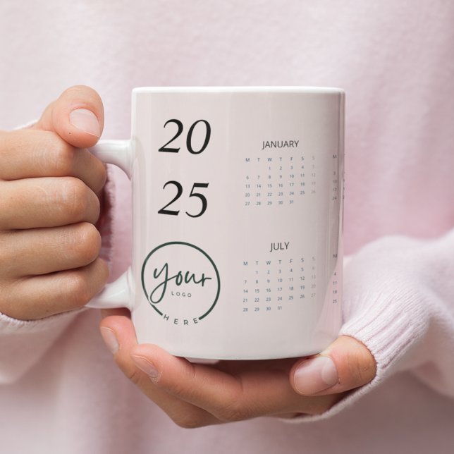 Taza De Café Gigante Calendario rosa 2025 del personalizado Pastel con  (Subido por el creador)