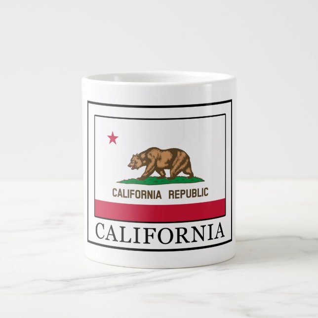 Taza De Café Gigante California (Frente)