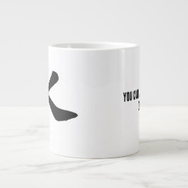 Taza De Café Gigante Caligrafía china clásica-agua-#001-