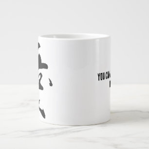 Taza De Café Gigante Caligrafía china clásica-amor-#001-