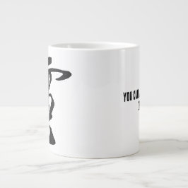 Taza De Café Gigante Caligrafía china clásica-electricidad-#001-