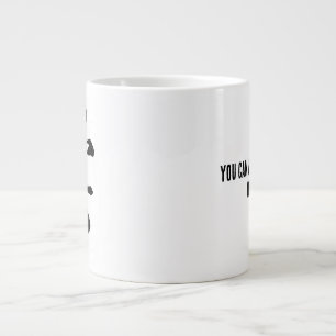 Taza De Café Gigante Caligrafía china clásica-suave-#001-