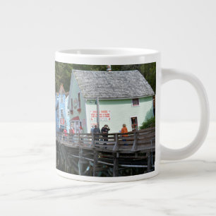 Taza De Café Gigante Calle Creek en Ketchikan
