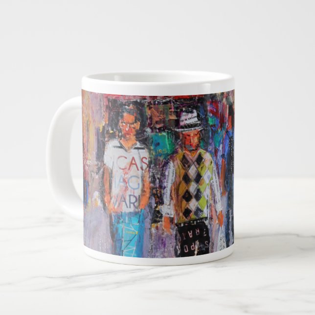 Taza De Café Gigante Calle de París (Izquierda)