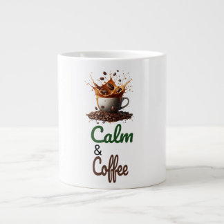 Taza De Café Gigante Calor y café