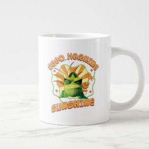 Taza De Café Gigante Camaleón gruñón divertido humor matutino