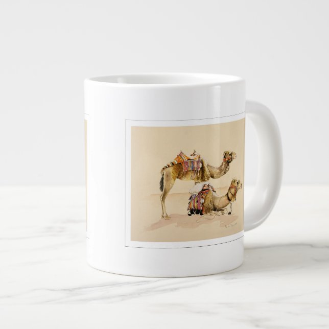 Taza De Café Gigante Camellos de Petra 2007 (Derecha)