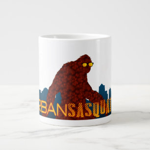 Taza De Café Gigante Caminata urbana por Sasquatch