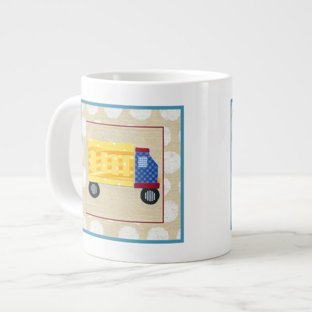 Taza De Café Gigante Camión volcado para niños de Chariklia Zarris (Izquierda)