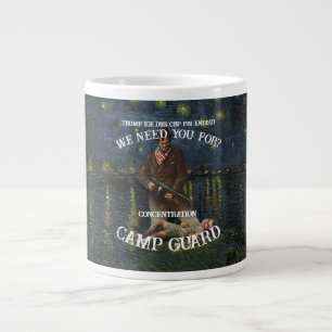 TAZA DE CAFÉ GIGANTE CAMISA T DE TRUMP PARTIDO REPUBLICANO
