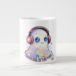 Taza De Café Gigante Camiseta ADOM "Grooving in the Vibe" para Mujer