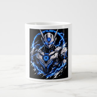 Taza De Café Gigante 🔷 Camiseta de Robot Futurista | NEX