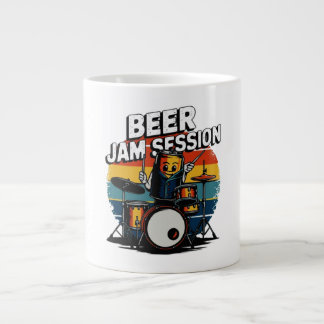 Taza De Café Gigante Camiseta de sesión de cerveza - Gráfica de cerveza
