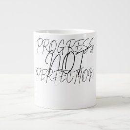 Taza De Café Gigante Camiseta Progreso No Perfección