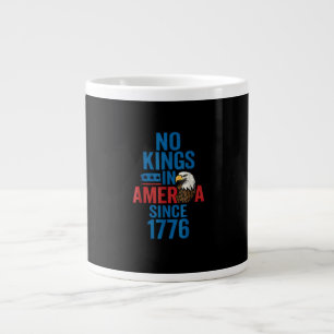 Taza De Café Gigante Camiseta Sin Reyes En América Desde 1776 Hombres S
