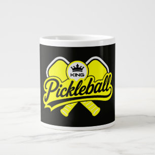 Taza De Café Gigante Campeón Rey de Pickleball