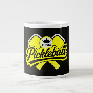 Taza De Café Gigante Campeón Rey de Pickleball