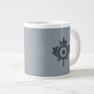 Taza De Café Gigante Canadiense Maple Leaf Roundel Mod CANADA