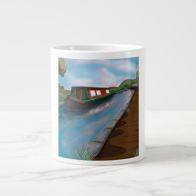 Taza De Café Gigante Canal (Frente)