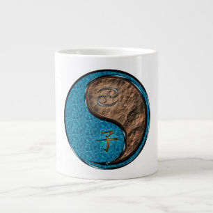 Taza De Café Gigante Cáncer y Rata de Tierra